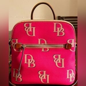SOLD! Dooney & Bourke Monogramed Back Pack